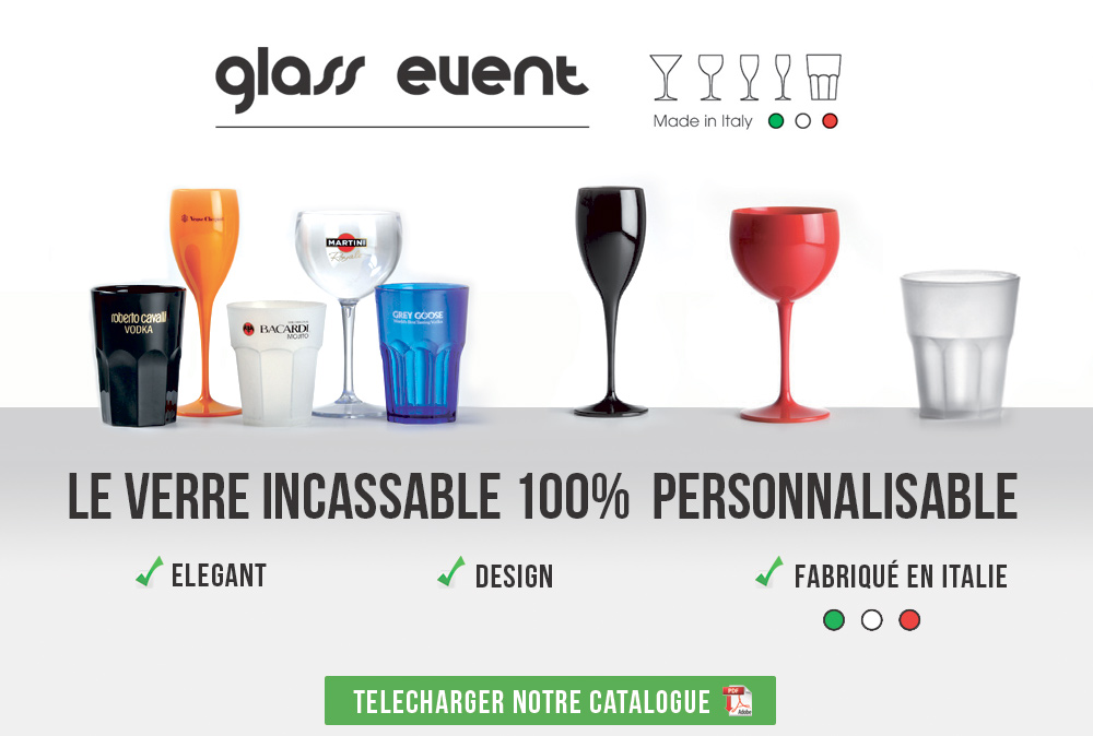 VERRE INCASSABLE 100% personnalisable